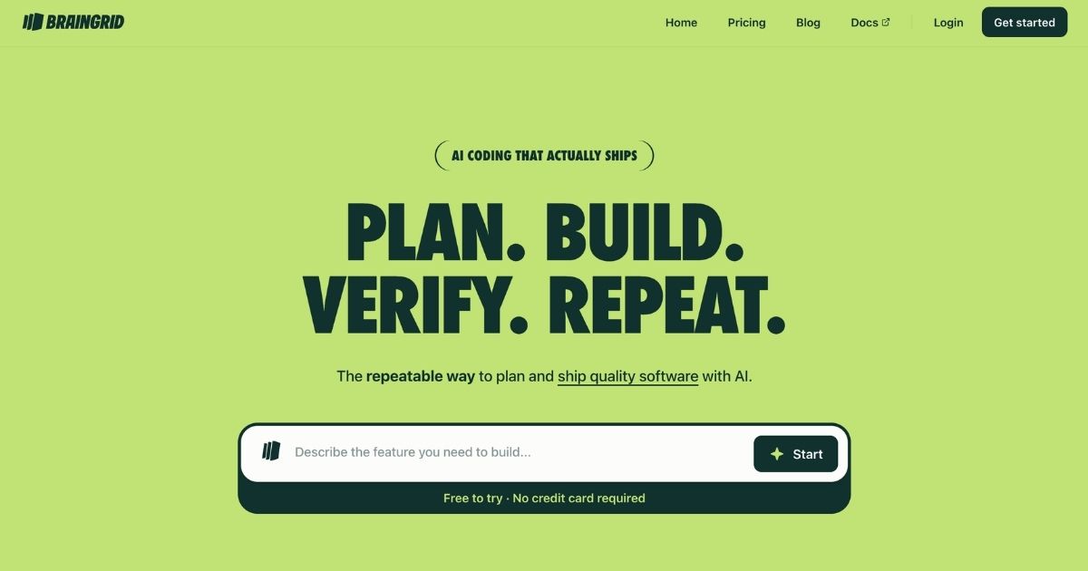 BrainGrid: AI Product Planning Simplified