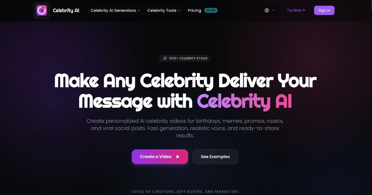 CelebrityAI: Personalized Video & Voice Cloning
