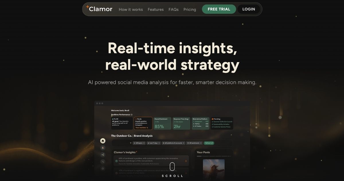 Clamor: AI-Powered Social Media Analysis