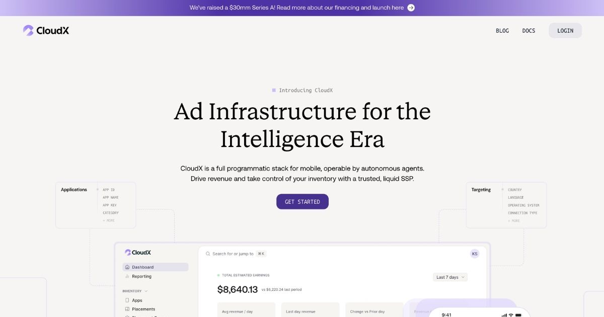 CloudX: Automate Ad Monetization Strategies