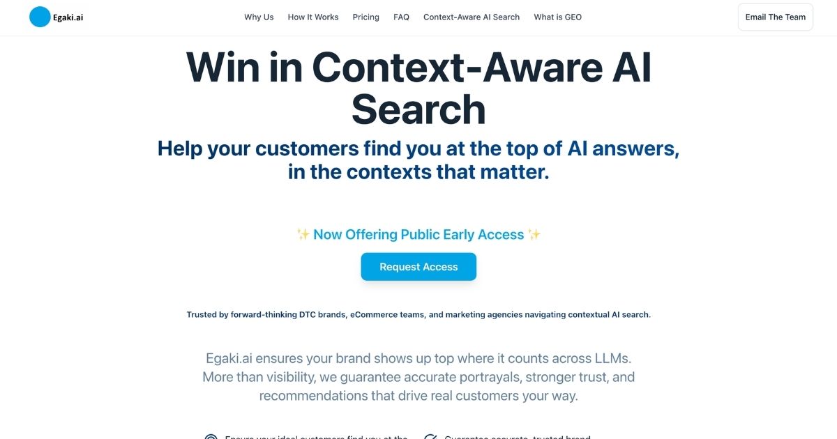 Egaki.ai: SEO and Content Optimization