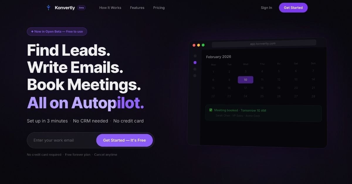 Konvertly: AI-Powered Lead Generation Simplified