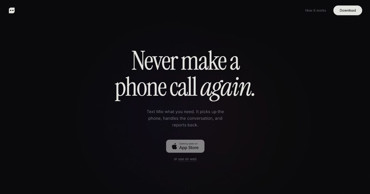 Mio AI Phone Assistant Simplifies Calls