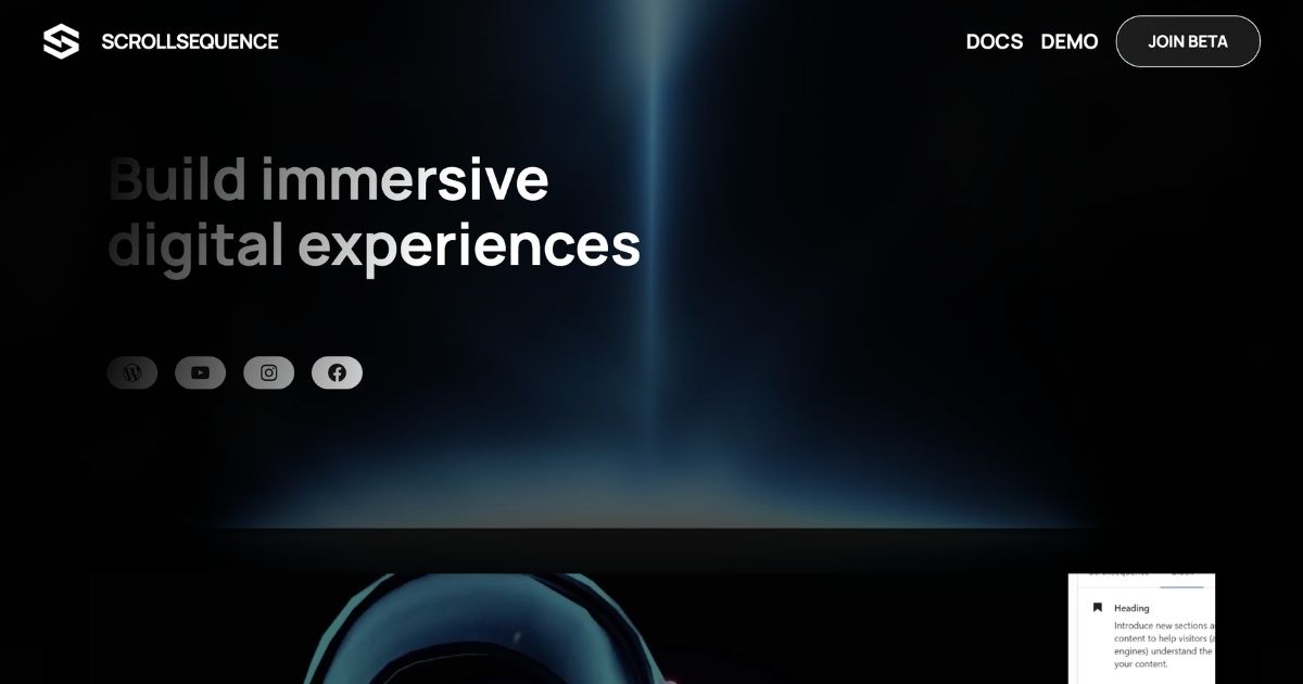 scrollsequence: Enhance Engagement with Scroll-Driven Animations