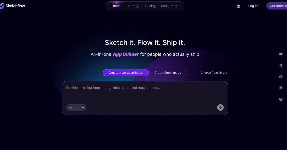 Sketchflow.ai: AI-Powered App Design Generation