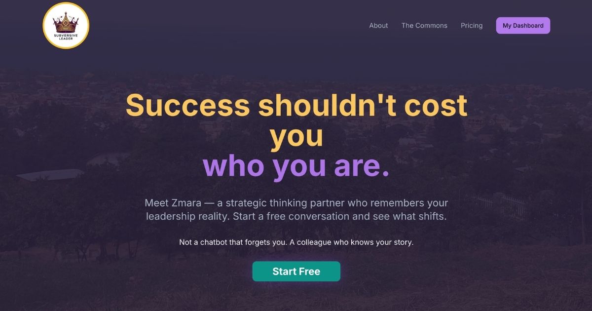 Subversive Leader: AI-Powered Leadership Development
