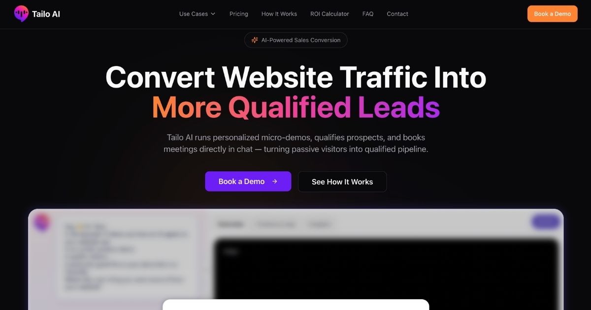 Tailo AI: AI-Powered B2B Sales Enhancement