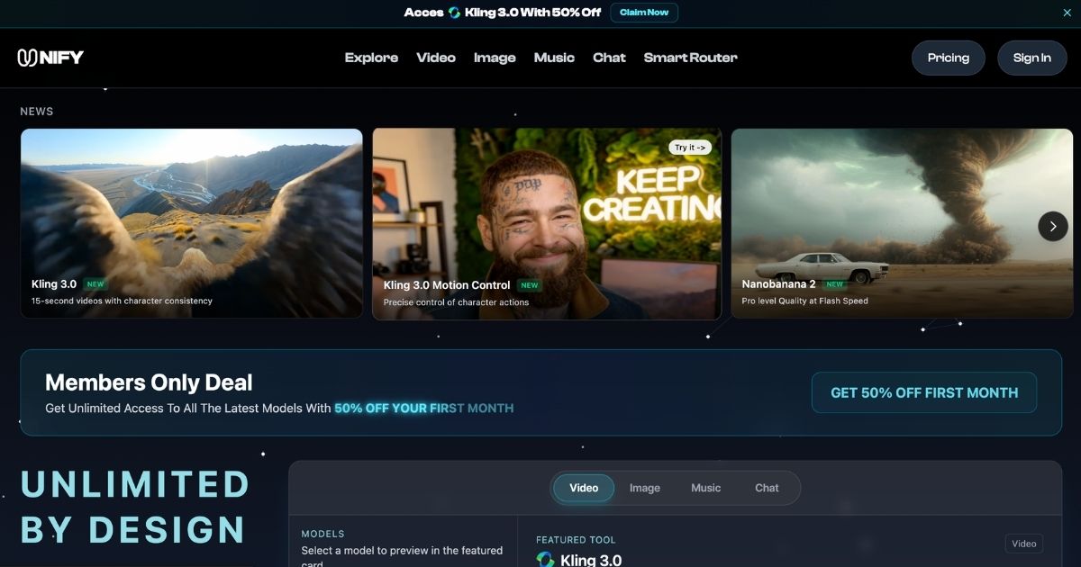 UnifyCore AI: Streamlining Multimedia Content Creation