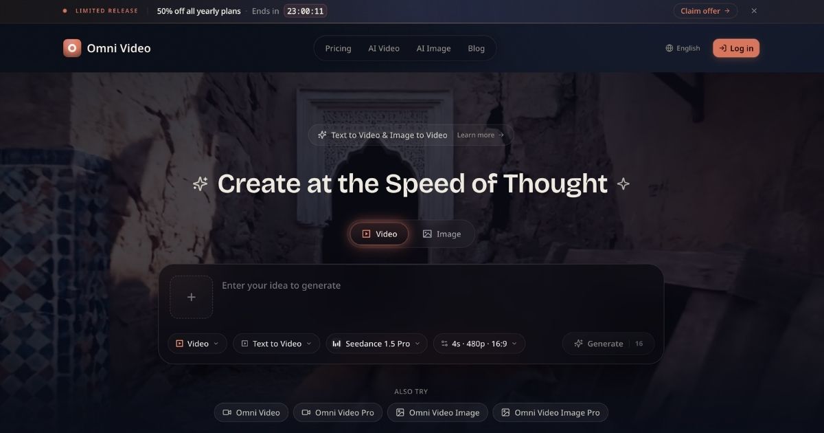 Omni Video: AI-Powered Video Creation
