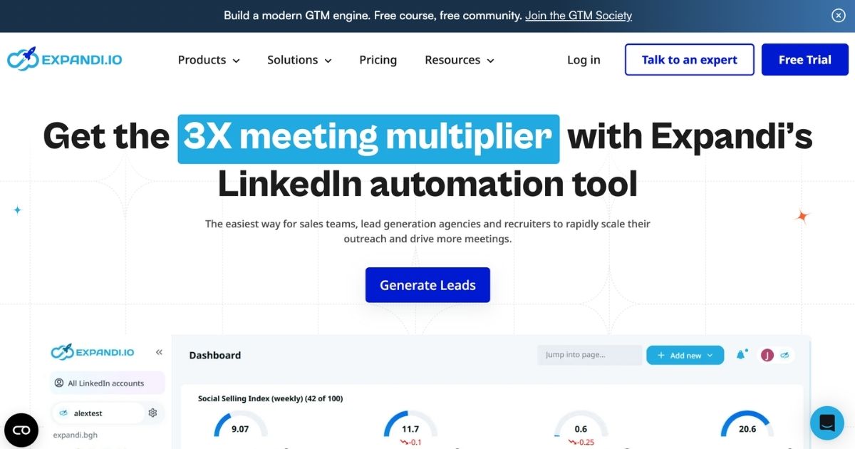 Expandi: Cloud-Based LinkedIn Automation Tool