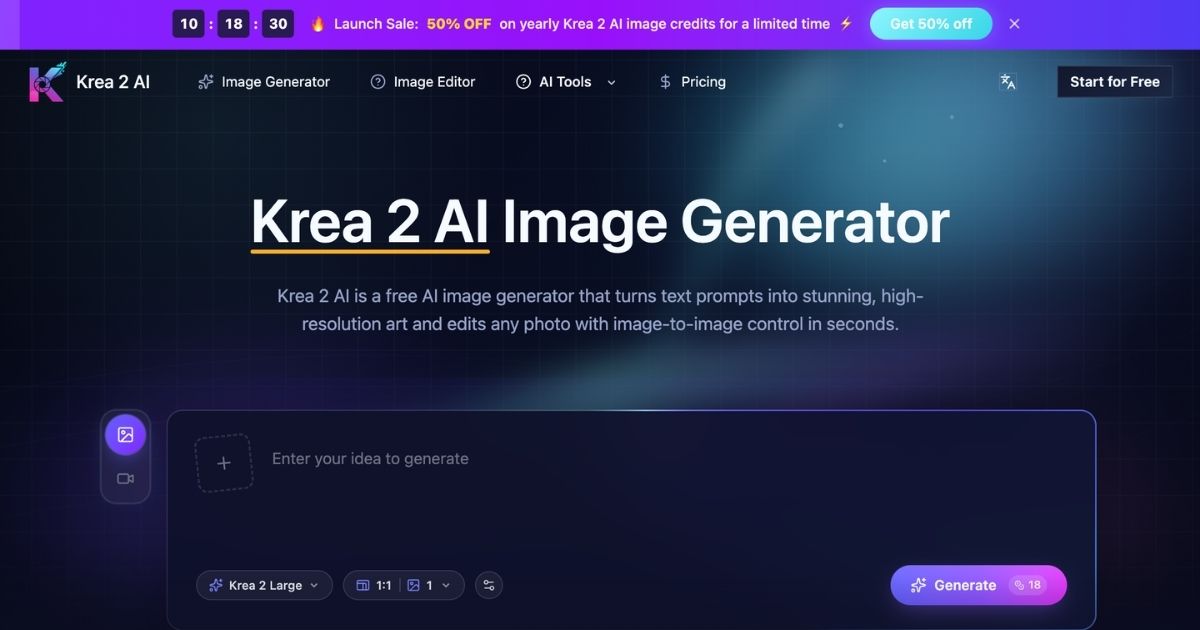 Krea 2 AI: Rapid Image Generation