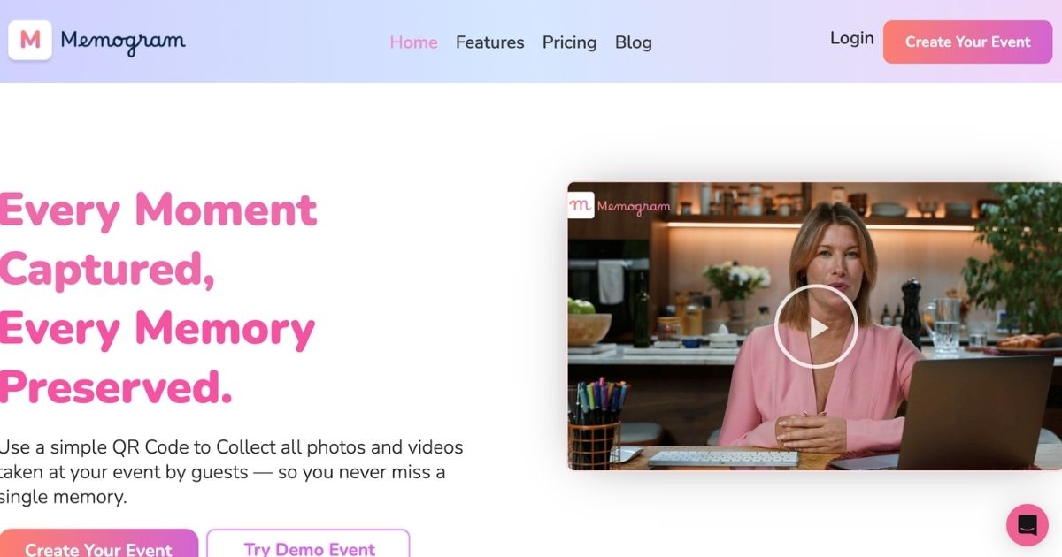 Memogram: Streamline UGC Collection for Events