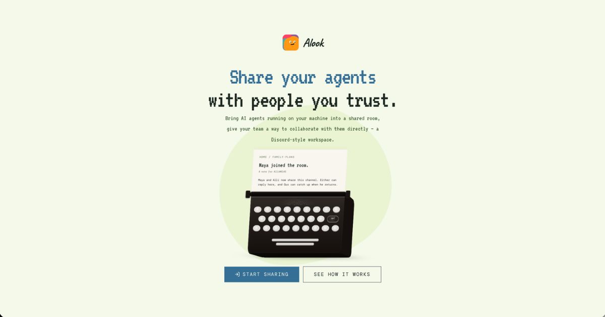Alook: Local AI Collaboration Platform