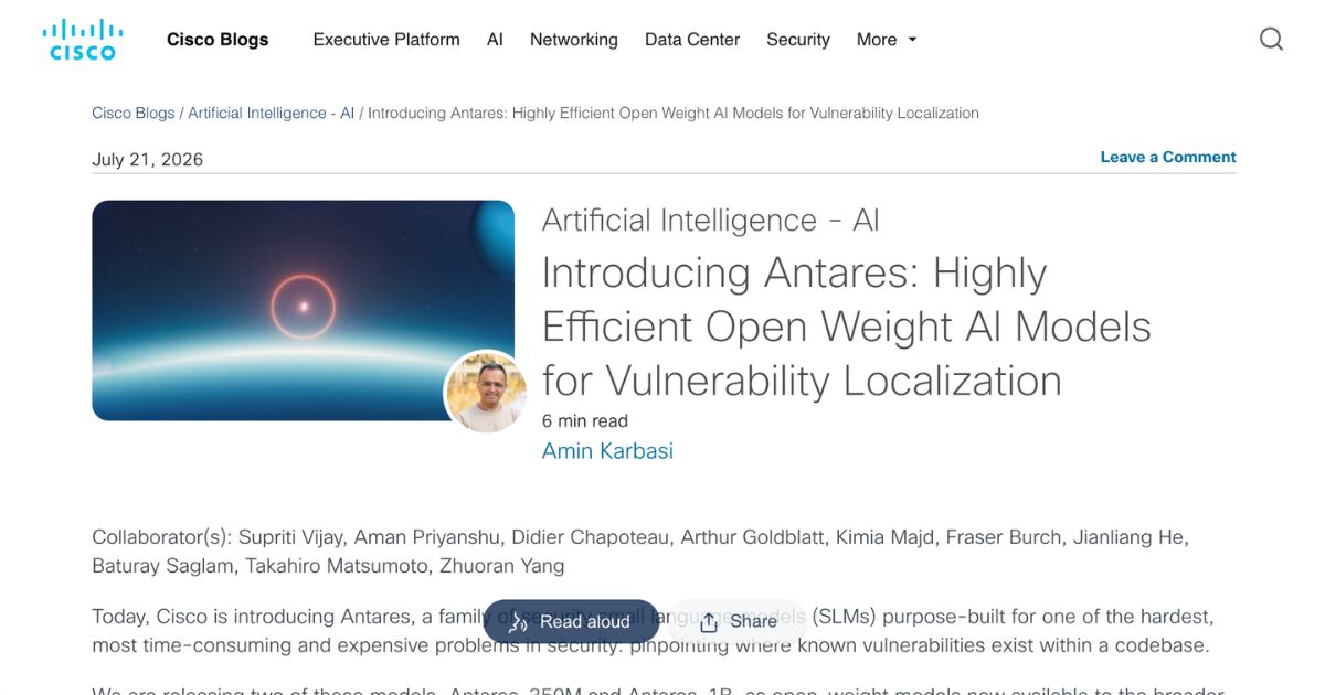 Antares: Localize Vulnerabilities in Code Efficiently