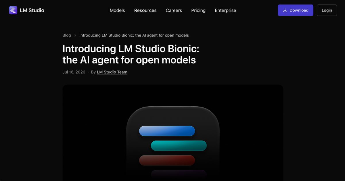 LM Studio Bionic: AI Agent for Productivity