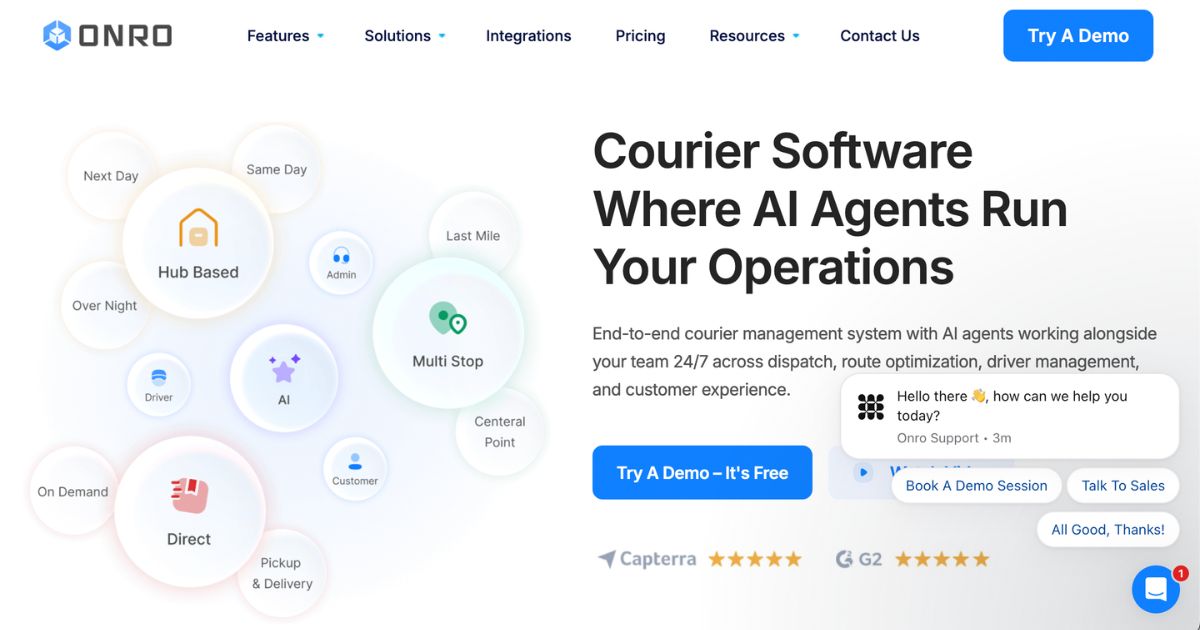 Onro: Cloud-Based Courier Management Solution