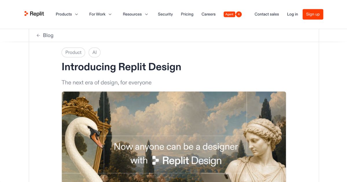 Replit Design: AI-Powered Creative Suite